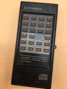 ｔ【019918】pioneer CU-PD002 パイオニア CDプレーヤー オーディオリモコン