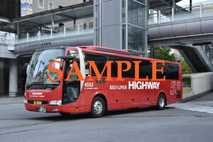 D-３【バス写真】Ｌ版５枚　JR九州バス　エアロエース　広島線　広福ライナー