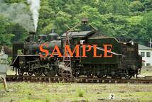 Ｆ-19【鉄道写真】Ｌ版５枚　C571　C56160　SLやまぐち号　山口線_画像2