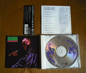 《新品同様 帯、プレゼント応募用紙付き》トッド・ラングレン ノー・ワールド・オーダー Todd Rundgren No World Order