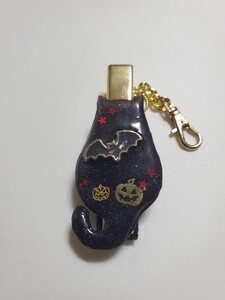 キークリップ ねこ キーホルダー