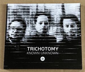 【CD】TRICHOTOMY／KNOWN-UNKNOWN《輸入盤》トライチョトミー《2017年 オーストラリア ピアノトリオ》