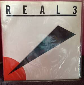 GIGA rare!REAL real [REAL 3/REAL 4 KIDS/REAL&CONTEMPORAINE]1980 period self . work 7 -inch EPsono seat & record!!/YOSHIDA SHIGEO