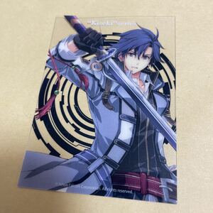 軌跡シリーズ 閃の軌跡 創の軌跡 ファルコム創立40周年催事展限定 クリアカード リィン 秋葉原 limited base イベント 催事 コトブキヤ