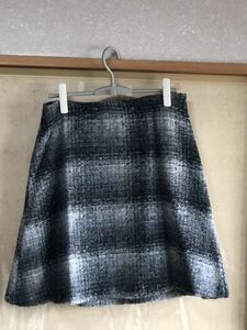 ■組曲　クミキョク ウールフレアースカート　7 大きいサイズ