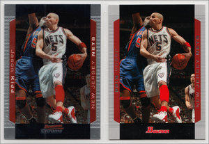 Topps・Bowman 04-05【Jason Kidd】#5 2種2枚