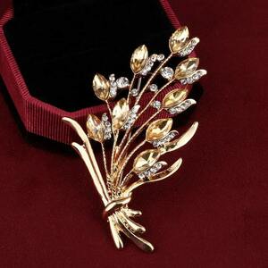  crystal. gorgeous . flower. brooch wedding. jewelry beautiful beauty accessory abroad. appraisal 4.9(5. perfect score ) 786 order immediately delivery is possible to do.