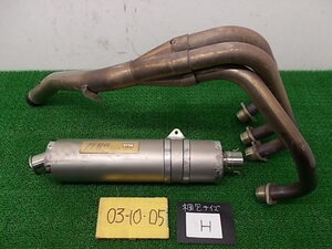 ★☆穴あき無、ホンダ CB750 RC42 モリワキ ステンレスマフラー(エキパイ) カスタム・補修等に030910☆★