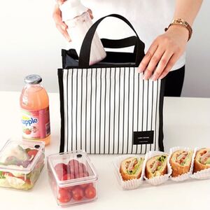 保温バック 保冷バッグ オシャレ ランチバック エコバッグ お弁当入れ 黒