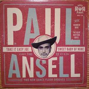 最終出品　　　Paul Ansell 7nch レコード ネオロカ ロカビリー