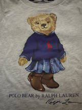 USA/新/即☆Polo/Ralph Lauren/ラルフローレン☆ 6X/125/ベア プリント 半そでTシャツ_画像2