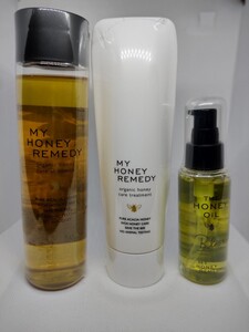 MY HONEY REMEDYハニーケアシャンプー・トリートメント・オイルブレス