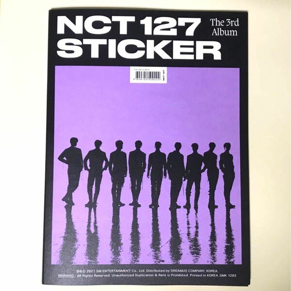 【☆未使用☆】★NCT 127 Vol.3 album (STICKER VER.)