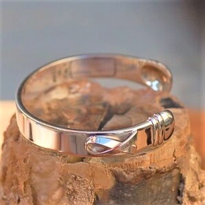 M554*1980s*vintage*レッドリボン*メッセージ*ブレスレット*925*バングル*お守り*エイズ*ファッション*イタリアン*古着*シルバー*銀製