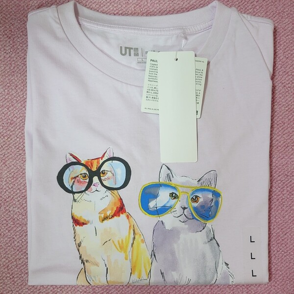 ポール & ジョー UT グラフィックTシャツ(半袖・レギュラーフィット)ユニクロ UNIQLO ネコプリント
