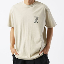 TENBOX (10匣)×GRAMICCI テンボックス RUNNINGMAN バック プリントTシャツ グラミチ Sサイズ ベージュ②_画像4