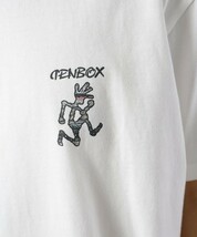 TENBOX (10匣)×GRAMICCI テンボックス RUNNINGMAN バック プリントTシャツ グラミチ Sサイズ ホワイト③_画像3