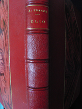 アルフォンス・ミュシャ・画、豪華装丁・希少本、1900年発行、アナトール・フランス著「Clio」、仏語188頁_画像3