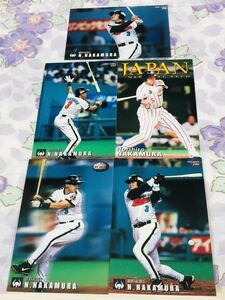 カルビープロ野球チップスカード セット売り 大阪近鉄バファローズ 中村紀洋