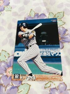  Calbee Professional Baseball chip s card Hanshin Tigers . tree .
