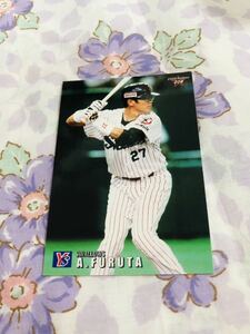  Calbee Professional Baseball chip s card Yakult swallow z old rice field ..