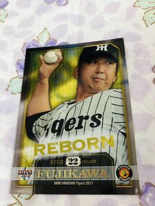 BBM プロ野球カード 阪神タイガース キラ 藤川球児