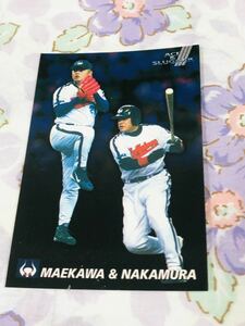 カルビープロ野球チップスカード エース&スラッガー 近鉄バファローズ 前川克彦 中村紀洋