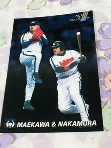 カルビープロ野球チップスカード エース&スラッガー 近鉄バファローズ 中村紀洋 前川克彦