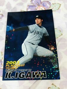 カルビープロ野球チップスカード スターカード キラ 阪神タイガース 井川慶