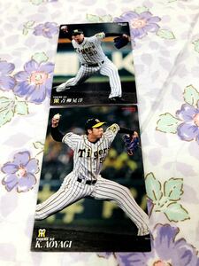 カルビープロ野球チップスカード セット売り 阪神タイガース 青柳晃洋