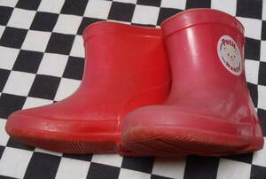  junk * boots *Petit wares*12~13cm about * red * red * bear * Bear * disposable for * field * rice field ..* river * sea 