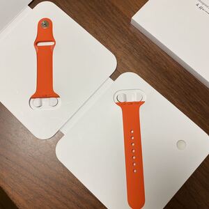 * new goods * unused genuine products Apple Watch HERMES 38mm 40mm 41mm sport band orange Hermes Apple watch *