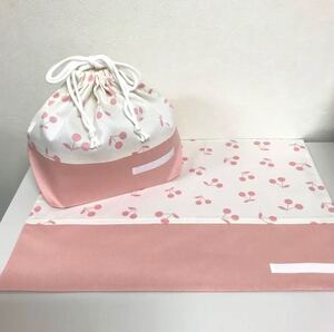 ランチョンマットとお弁当袋2点セット #1508