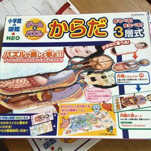 小学館の図鑑NEO からだ パズル&ゲーム