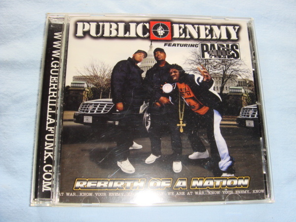 CD【PUBLIC ENEMY(パブリック・エネミー）★FEATURING PARIS】正規日本盤全17曲（個人所有品）