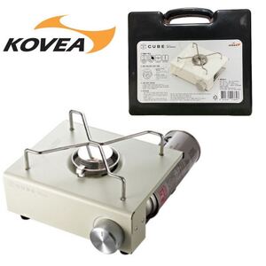 KOVEA CUBE コベアキューブ 本体 専用ケース付き 新色 ホワイト カセットコンロ アウトドア キャンプ
