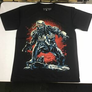 SR5B2♪ デザインプリントTシャツ Lサイズ ヴェノム VENOM ベノム ② アメコミ マーベル