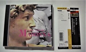 中古CD　 Madonna Live『　 WORLD TOUR　1990　』マドンナ　ライブ・ワールド・ツアー（オーストラリア盤）