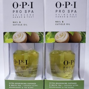 2 x OPI プロ スパ ネイル キューティクル オイル 14.8 ml Pro Spa Nail & Cuticle Oil