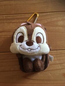 ディズニー チップとデール 小物入れ キーチェーンマスコット ぬいぐるみ 未使用