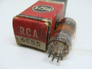 真空管 6ES5 RCA 箱入り 試験済み 3ヶ月保証 #017