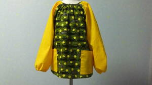  hand made [B81] long sleeve smock * size 120