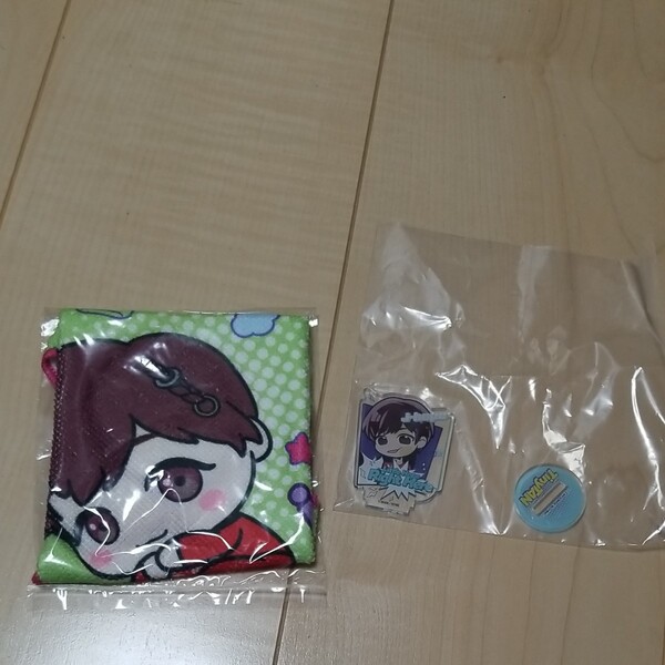 TinyTANプレミアムタオル &ぴた!でふぉめ アクリルスタンド 2個セット J-HOPE