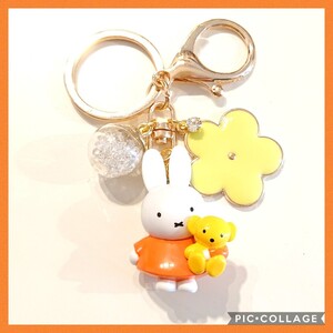 【MF002】キーホルダー キーリング ハンドメイド バッグチャーム
