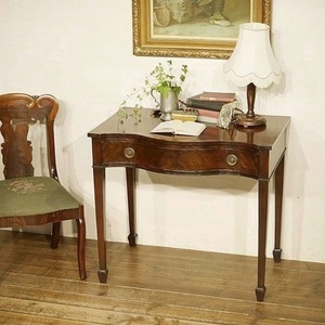 セール★英国イギリスアンティーク家具 サイドテーブル 1910年代 エドワーディアン デスク 机 9896