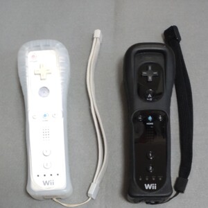 Wiiリモコン WiiU ブラックホワイト セット