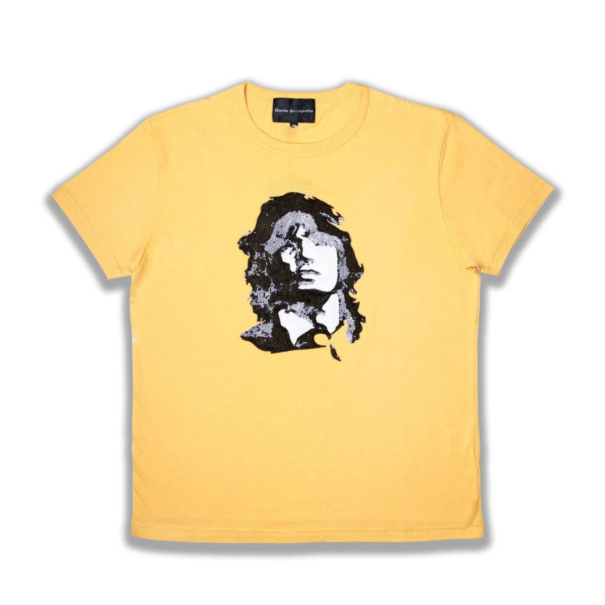玄関先迄納品 半袖Tシャツ 黒 スパンコールデザイン 新品 ダルタン