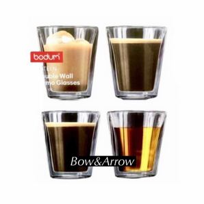 【レンジにも使える】ボダム キャンティーン ダブルウォールグラス 200ml 4個