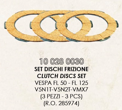 RMS 10028 0030 社外 クラッチ ベスパ スモール系 PK50HP 
