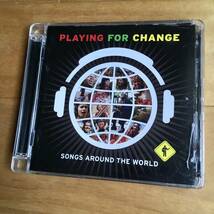 ■CD+DVD【PLAYING FOR CHANGE - SONGS AROUND THE WORLD】Starbucks Hear Music■ケース割れあり■大和証券TVCM_画像1